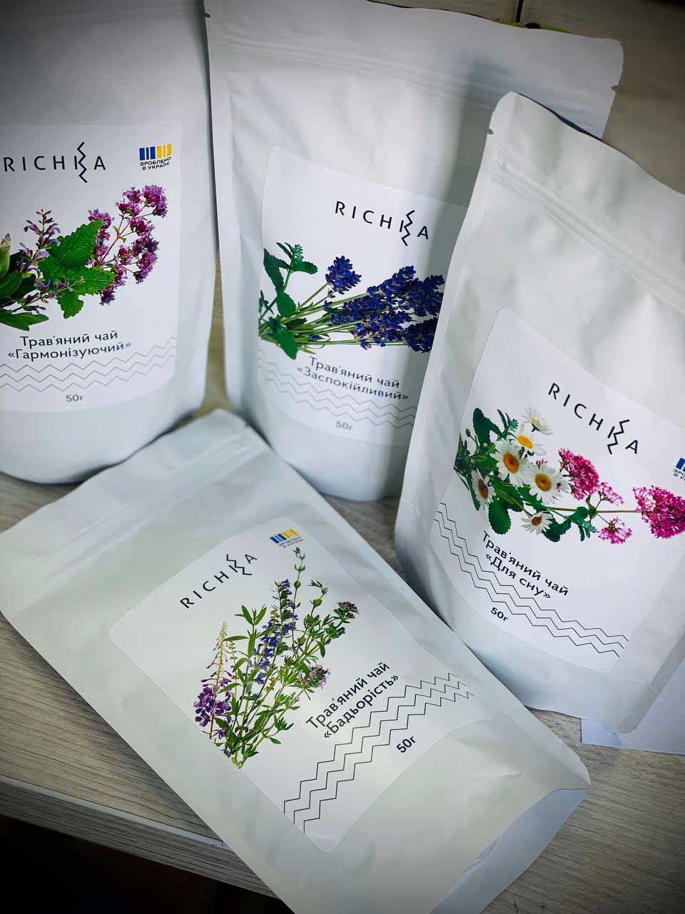 Трав'яний чай Richka "Гармонізуючий" 50 грам - Зображення 2